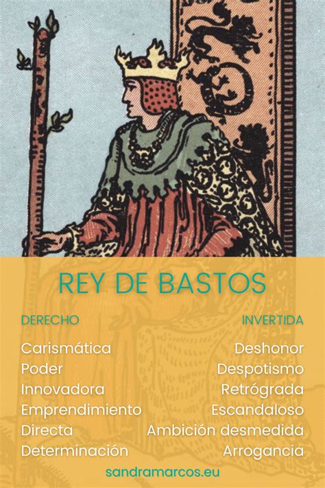 rey de bastos tarot significado amor|El Rey de bastos en el tarot